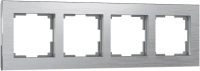 Рамка из металла на 4 Аluminium алюминий Werkel Aluminium алюминий W0041706