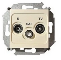 Розетка TV спутниковая одиночная Simon 15 1591466-031
