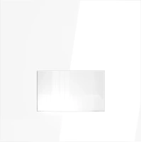 Накладка для датчика движения Voltum S70 белый глянцевый пластик (VLS002201)