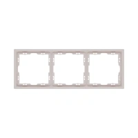 Рамка 3-постовая, кашемир бархат Brionilux серия Z (ZGR3CM)