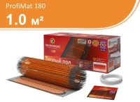 Нагревательный мат для теплого пола Теплолюкс ProfiMat-180  180 Вт 1.0 кв.м