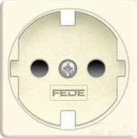 Розетка с шторками 2к | 3 16А 250 Fede FD16523 | FD16731-A | FD16-BAST