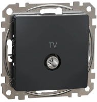 TV-розетка оконечная Schneider Electric Sedna Design, антрацит SDD114471