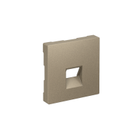 Накладка Systeme Electric AtlasDesign для информационных функций типа Keystone, ШАМПАНЬ ATN000584