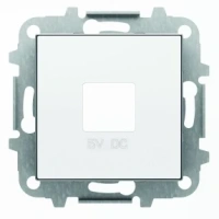 USB зарядка белый ABB Sky Niessen 2CLA858500A1101|2CLA818500A1001