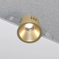 Светильник встраиваемый светодиодный Forte 15W 4000K латунь Elektrostandard 25071/LED