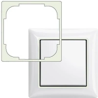 Декоративная вставка белая 2516-94-507 ABB ABB Basic 55 2CKA001726A0218