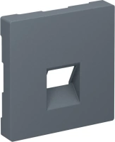 Накладка Systeme Electric AtlasDesign для информационных функций типа Keystone, ГРИФЕЛЬ ATN000784