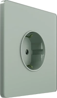 Розетка С/У с ЗК (250В, 16А, защит.шторки), Таежное утро Systeme Electric Infinity (FSE000845)