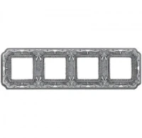 Рамка 4-пост Хром светлый Fede Firenze FD01364CB