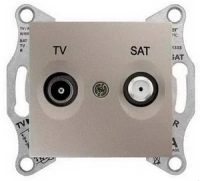 Розетка TV/SAT одиночная 1dB Schneider Sedna SDN3401668