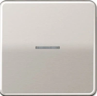 Выключатель одноклавишный с подсветкой Jung CD500 501U+90+CD590KO5PT