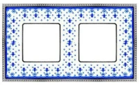 Рамка 2-пост фарфор Fede New Belle Epoque porcelain FD01472AZCB