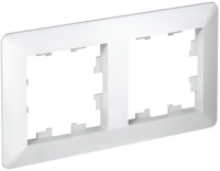 Рамка 2-поставая универсальная Systeme Electric AtlasDesign Air, БЕЛЫЙ ATN220102