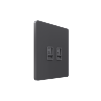 Розетка информационная С/У RJ-45 кат.5e 2-я, Вулканический пепел Systeme Electric Infinity (FSE000785)