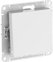 Выключатель 1-клавишный Systeme Electric AtlasDesign AQUA, IP44, сх.6, 10АХ, мех., быстрозажим. клем., БЕЛЫЙ ATN440161S