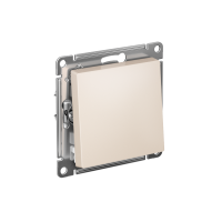 Перекрестный переключател 1-клавишный Systeme Electric AtlasDesign, сх.7, 10АХ, мех., быстрозажим. клем., БЕЖЕВЫЙ ATN000271S