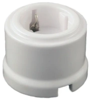 Розетка с/з 16А 250В Bironi Белый B1-101-01
