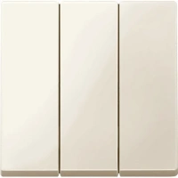 Выключатель трехклавишный Merten Antique - Artec бежевый MTN311900 | MTN518444 | MTN312644 Schneider Electric