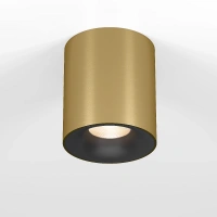 Светильник потолочный светодиодный Primo 12W 3000K латунь Elektrostandard 25116/LED