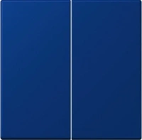Выключатель двухклавишный Jung bleu outremer foncé 505U+LC9954320T
