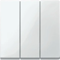 Выключатель трехклавишный Merten M активный белый MTN311900 | MTN312625 Schneider Electric