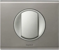Рамка 1-пост Никель велюр Legrand Celiane 69111