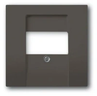 USB зарядка 3000 mA 2 порта chateau черная ABB Basic 55 2CKA001724A4315|2CKA006400A0094