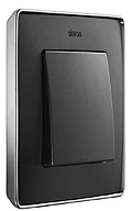 Рамка 1-пост Графит-Хром Simon 82 Detail Select 8201610-241