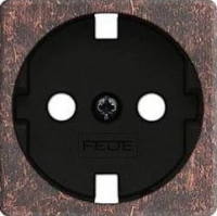 Розетка с шторками 2к | 3 16А 250 Fede FD16523 | FD04314RU-M | FD16-BAST