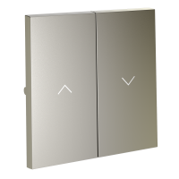 Клавиша для выключателя жалюзи Voltum S70 пластик шелк Soft touch (VLS002504)