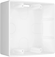 Коробка накладного монтажа для силовой розетки белая Werkel  W1199201