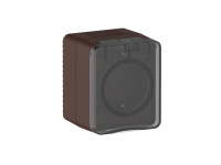 Розетка Systeme Electric AtlasDesign PROFI IP54 О/У с заземлением со шторками, 16А, КОРИЧНЕВЫЙ ATN546045