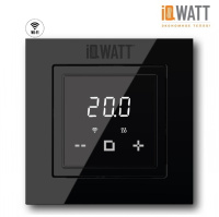 Терморегулятор IQ THERMOSTAT D black WI-FI (CN1972)