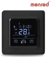 Терморегулятор Menred HT17 черный матовый (CN2041)