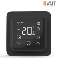 Терморегулятор SMART HEAT Wi-Fi black (CN1931)
