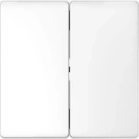 Выключатель двухклавишный Merten D-Life белый лотос MTN3115-0000 | MTN3400-6035 Schneider Electric