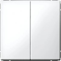 Двухклавишный выключатель Systeme Electric ArtGallery сх.5, 10АХ, лотос GAL001351