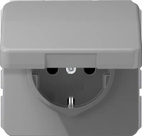Розетка с крышкой Jung CD500 CD1520BFKLGR