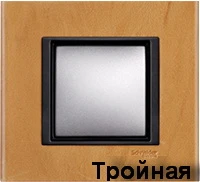 Рамка 3-пост Кожа Анатолийский Пергамент Schneider Unica MGU68.006.7P1