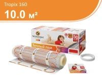 Нагревательный мат для теплого пола Теплолюкс TROPIX-160 MHH 1600 Вт 10.0 кв.м