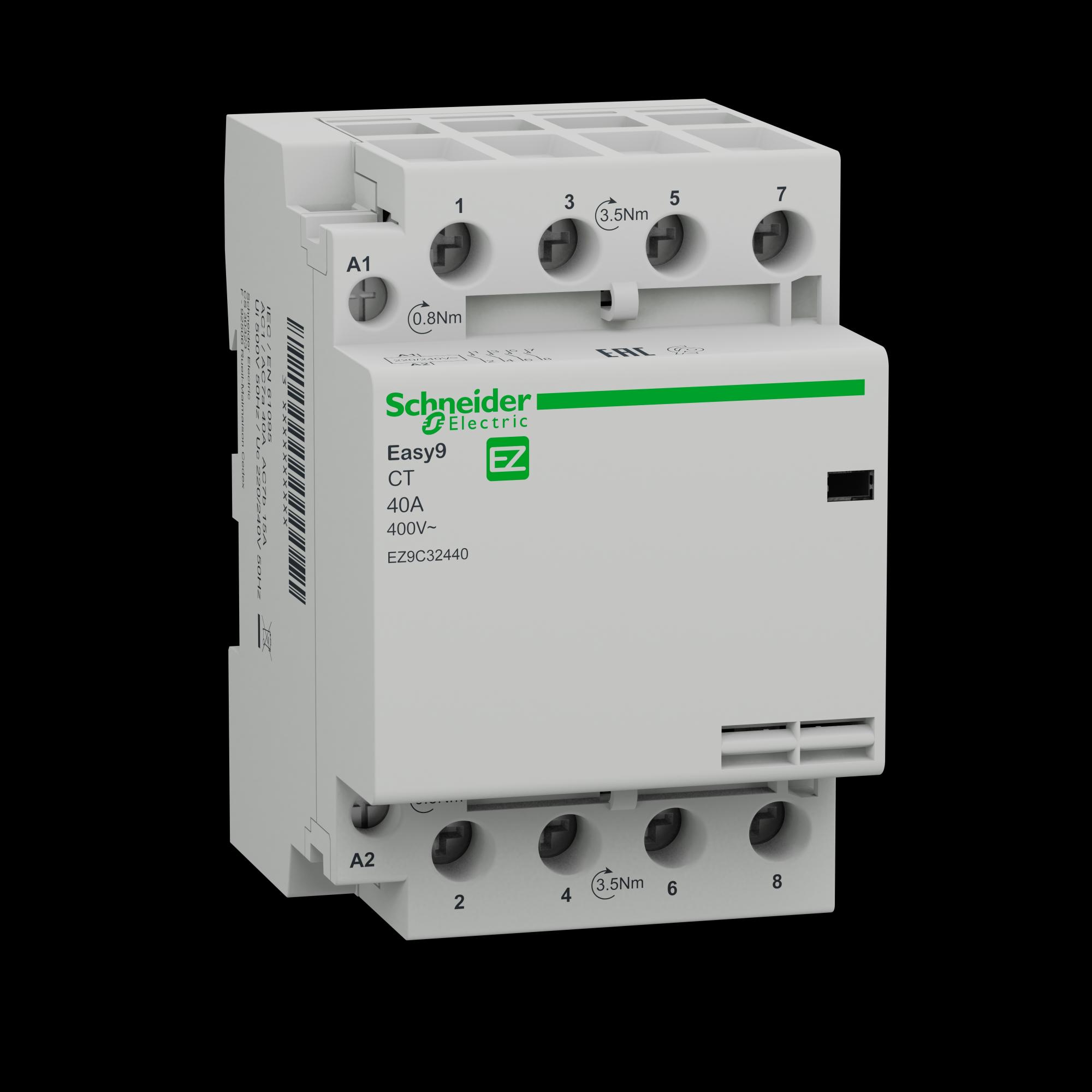 Easy 32. Контактор модульный easy9 CT 40а 2но 230/250в AC 50гц sche ez9c32240 схема. Schneider Electric контактор 40а easy 9. Контактор модульный 20а Шнайдер. Контактор модульный Шнайдер 40а.