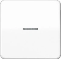 Выключатель одноклавишный с подсветкой Jung CD500 501U+90+CD590KO5WW