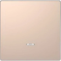 Выключатель однаклавишный с подсветкой Merten D-Life шампань MTN3131-0000 | MTN3320-6051 Schneider Electric