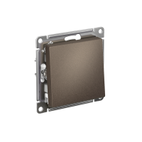 Перекрестный переключател 1-клавишный Systeme Electric AtlasDesign, сх.7, 10АХ, мех., быстрозажим. клем., МОККО ATN000671S