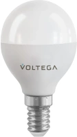 Светодиодная диммируемая лампа Wi-Fi Voltega E14 5W 2700K-6500K MIX DIM VG 2428 шар матовый