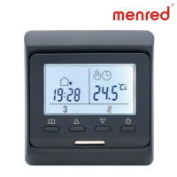 Терморегулятор Menred RTC Е51 черный (CN2045)