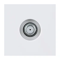 Накладка розетки TV, Белый бархат Brionilux серия G Plast (GPN020WH)
