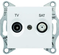 Розетка TV/SAT оконечная 1 dB Schneider Sedna SDN3401621