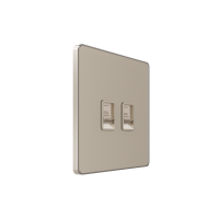 Розетка информационная С/У RJ-45 кат.5e 2-я, Песчаный берег Systeme Electric Infinity (FSE000585)